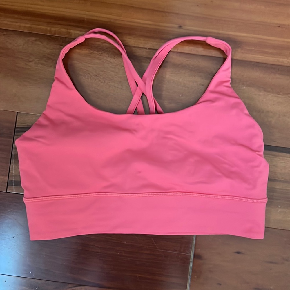 Lululemon energy longline bra size 10